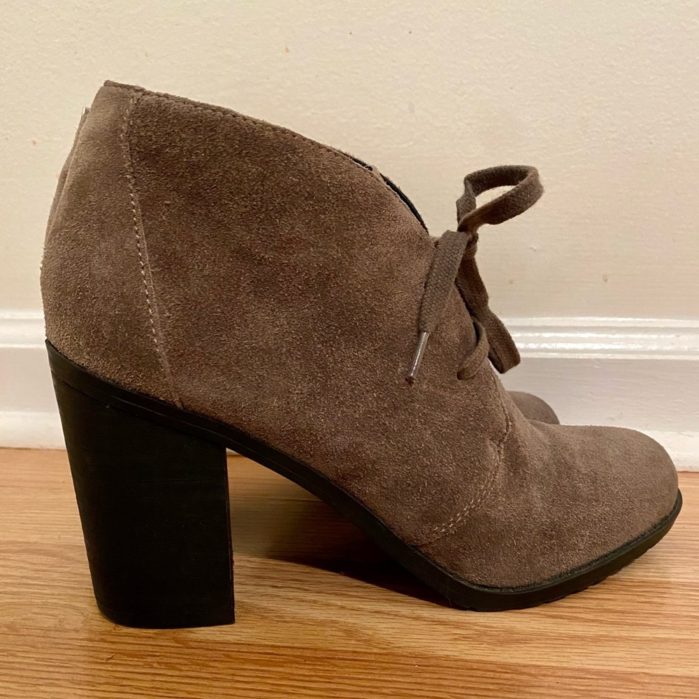 FRANCO SARTO SUEDE “NASHVILLE” LACE UP BOOTIES 8.5 - Picture 16 of 16